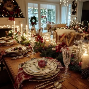 christmas dinner ideas table for a Magical Holiday Feast